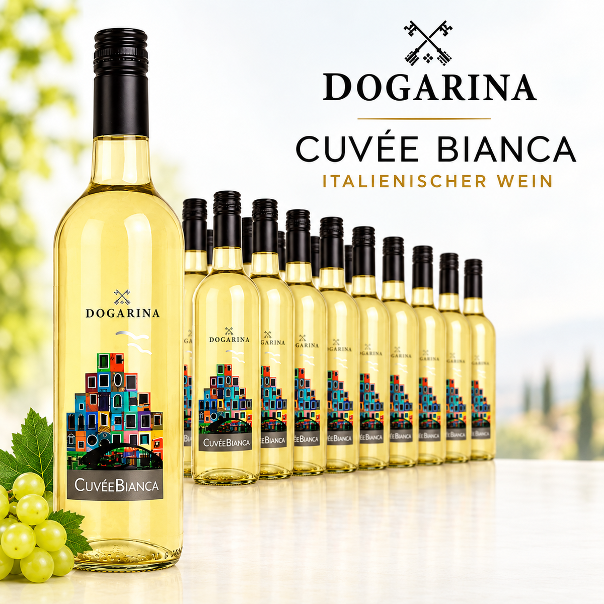 Dogarina Cuvée Bianca – 12 Flaschen zum Preis von 10!